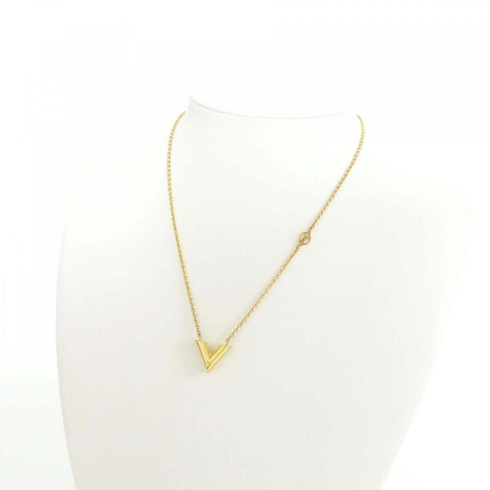 LOUIS VUITTON Gold Necklace - Picture 6 of 6